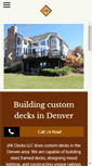 Mobile Screenshot of jakdecksllc.com